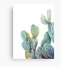 Aquarell Kaktus Kunst Leinwanddruck