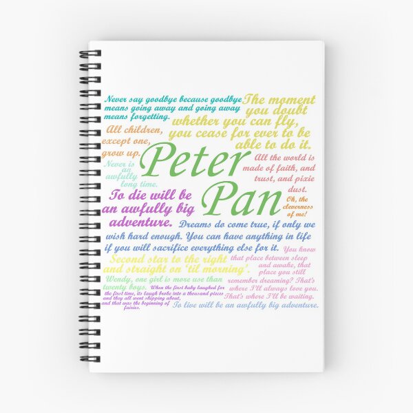 Item preview, Citas de Peter Pan designed and sold by GiantSquid1.