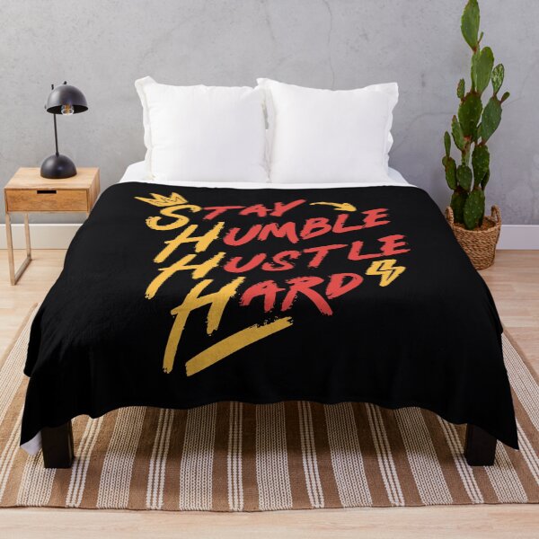 Item preview, Cool, Trendy, Motivational and Witty STAY HUMBLE HUSTLE HARD Inspirational Typographic Quote for Kind, Adventurous and Ambitious Men and Women who hustle hard. designed and sold by zenturtlemerch.