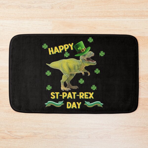 Item preview, Happy St. Pat-Rex Day, Funny Dinosaur St. Patrick's Day designed and sold by desireedickens.