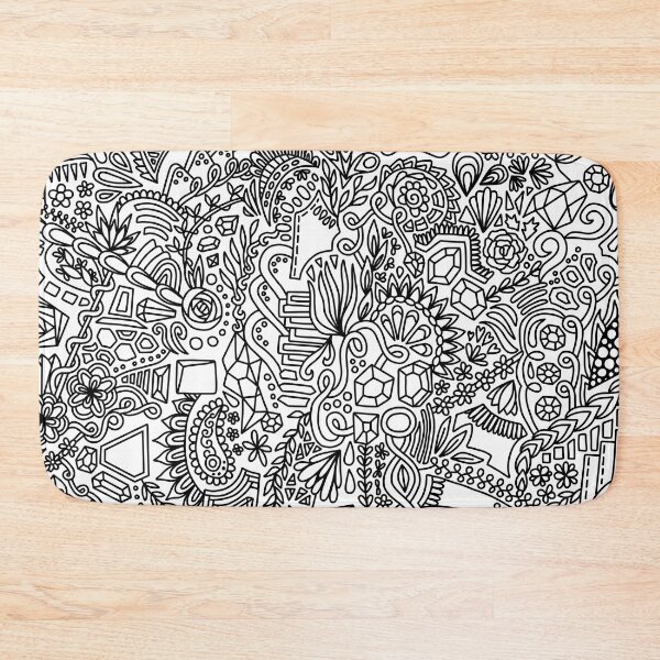 Item preview, Floral doodles designed and sold by Miques.