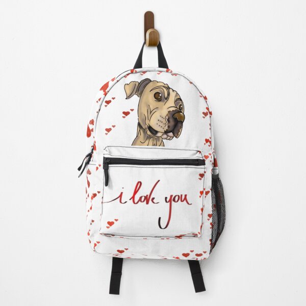 Item preview, AMSTAFF dog I love you best friend forever designed and sold by BIEZAART.
