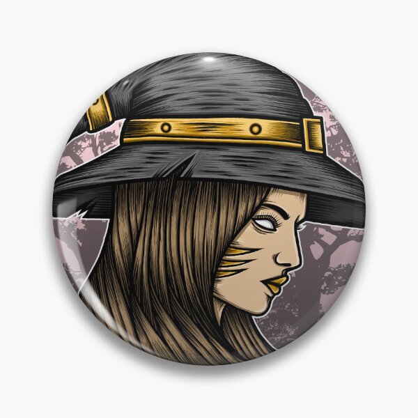 Item preview, Witch Vector Illustration designed and sold by WODEXZ.