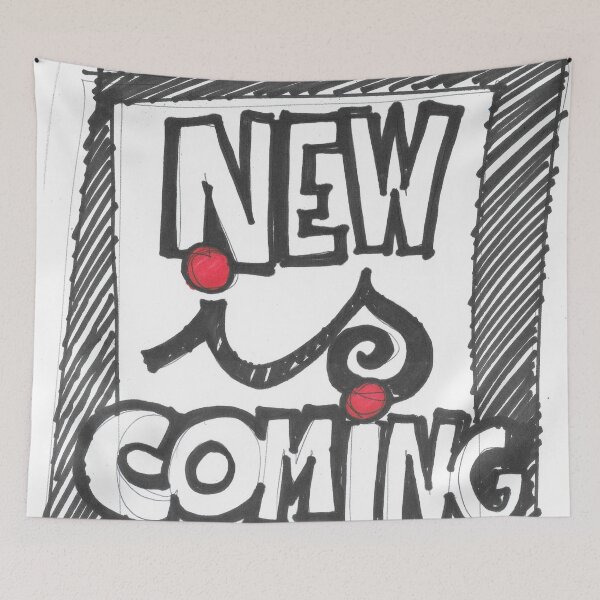 Item preview, New is coming - 1 designed and sold by walterfest.