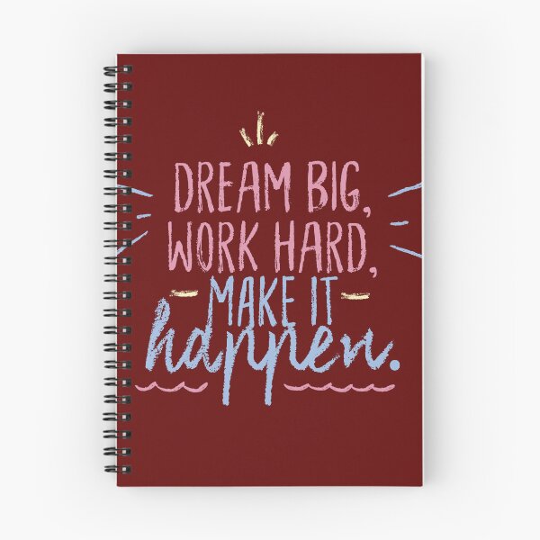Item preview, Dream Big Work Hard designed and sold by Anweet Raj.