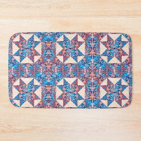 Item preview, Patchwork stars designed and sold by PurpleSandpiper.