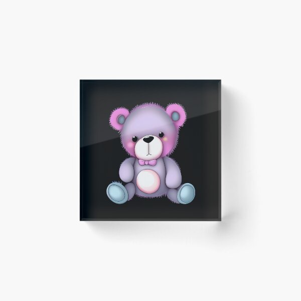 Item preview, Pastel Kawaii Teddy Bear with Bow - Super Cute designed and sold by Dalive.