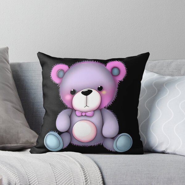 Item preview, Pastel Kawaii Teddy Bear with Bow - Super Cute designed and sold by Dalive.