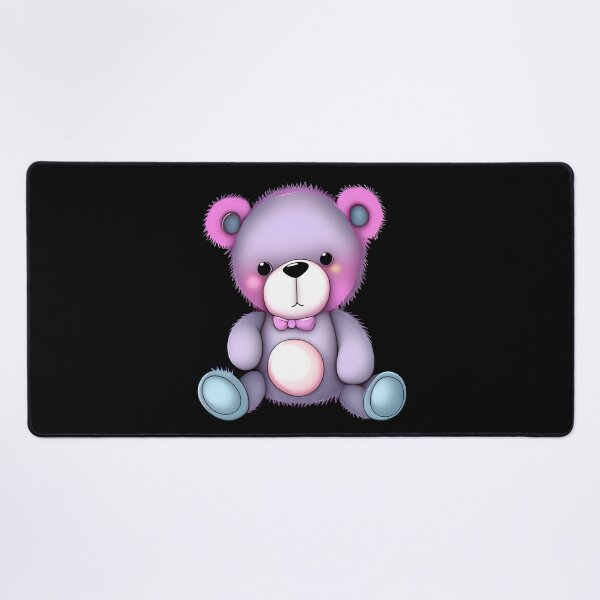 Item preview, Pastel Kawaii Teddy Bear with Bow - Super Cute designed and sold by Dalive.