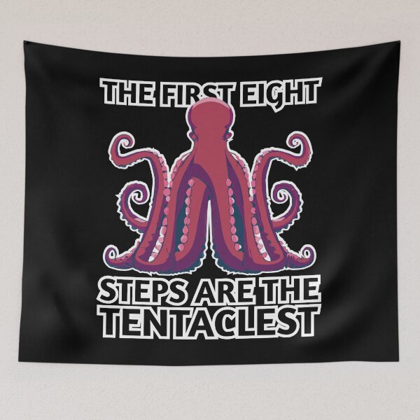 Item preview, The first eight steps are the tentaclest designed and sold by arkantus.
