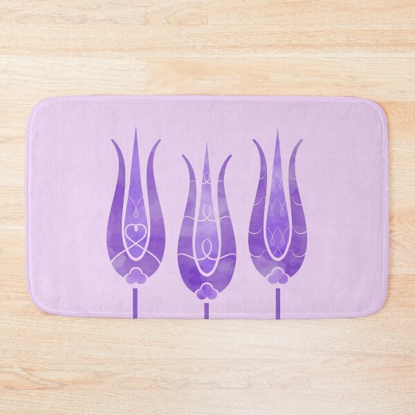 Item preview, Turkish  Purple Tulips Flowers, Traditional Ethnic Design designed and sold by Anna Lemos.