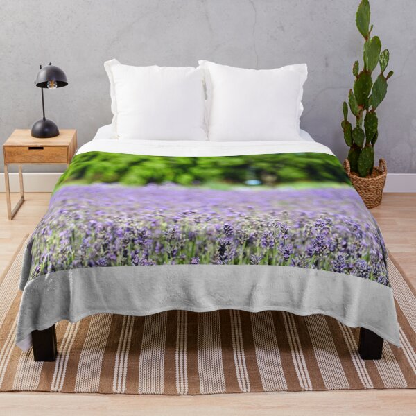 Item preview, Lavender flowers meadow nature background designed and sold by goceris.