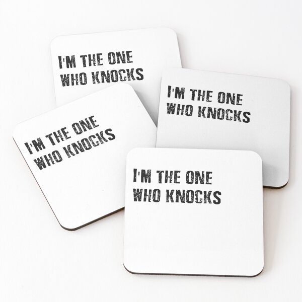 Item preview, I'm the One Who Knocks Classic Movie Quote from the Series designed and sold by Unique Egg.