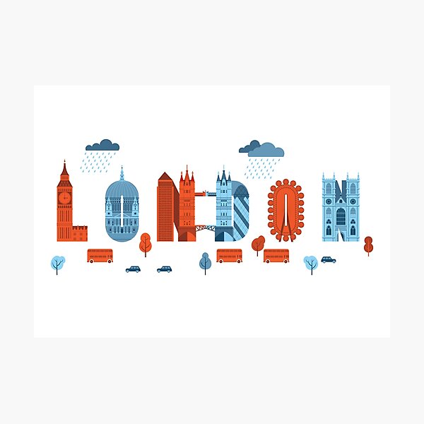 Item preview, London designed and sold by LordWharts.