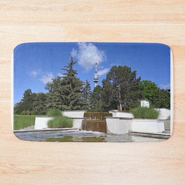 Item preview, Tv tower  Donauturm and fountain in Donaupark Vienna designed and sold by goceris.