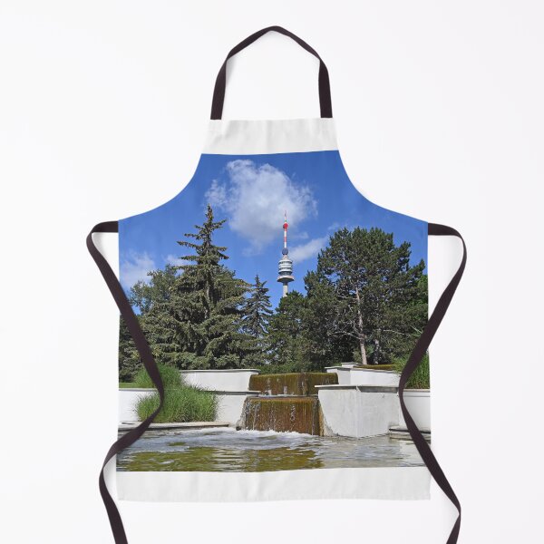 Item preview, Tv tower Donauturm and fountain in Donaupark Vienna designed and sold by goceris.