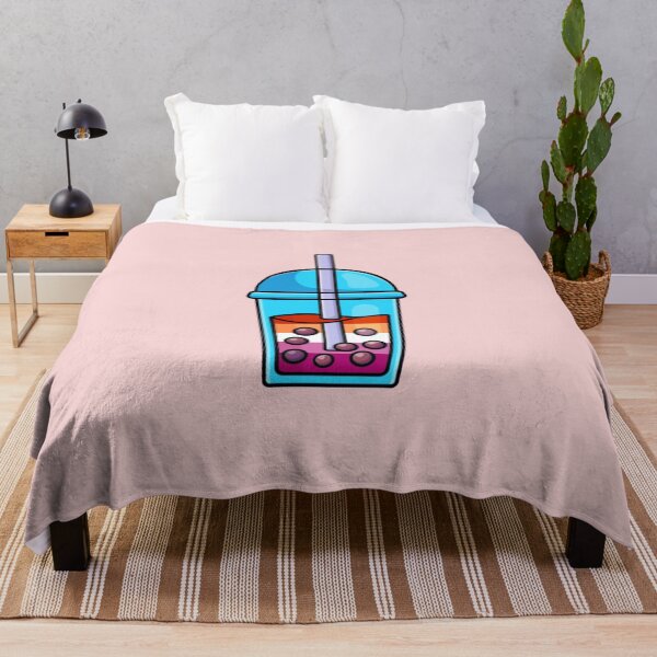 Item preview, Subtle Lesbian Pride Flag Boba Milk Tea designed and sold by everything4eva.
