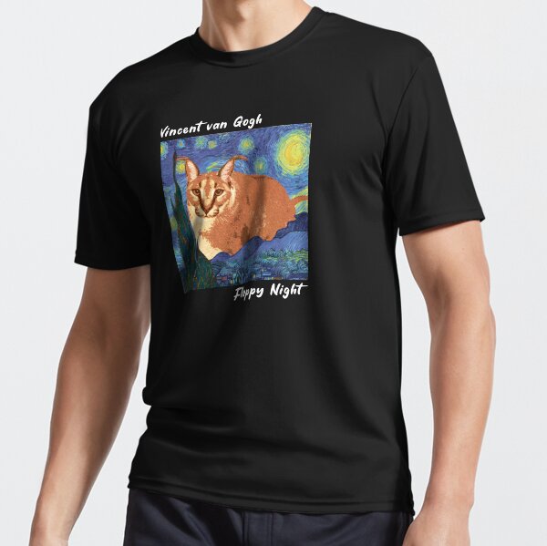 Big Floppa Meme Cat' Men's T-Shirt