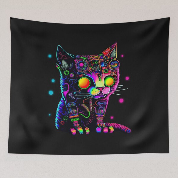 Item preview, Cyborg Cat designed and sold by SerhiiArt.