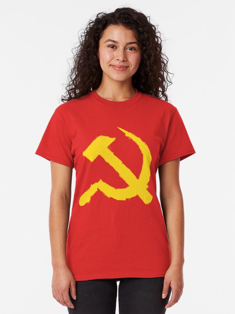 hammer and sickle t shirt