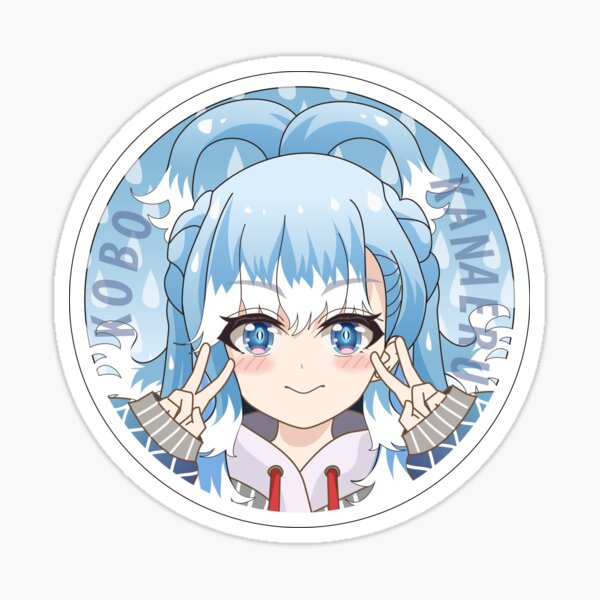 Kobo kanaeru Hololive ID Hug love stickers Sticker for Sale by