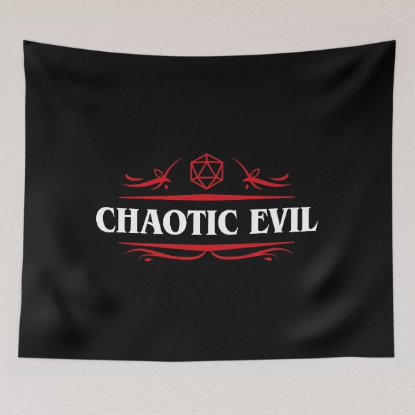 Item preview, Chaotic Evil Alignment Tabletop RPG Addict designed and sold by pixeptional.
