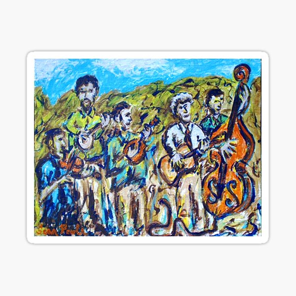 The Del McCoury Band Sticker