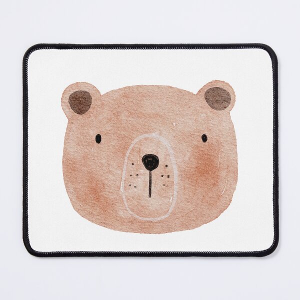 Item preview, Bear Brown Bear Teddy Watercolor Cute Kids Design Baby Brother Sister designed and sold by DOM-Shop.