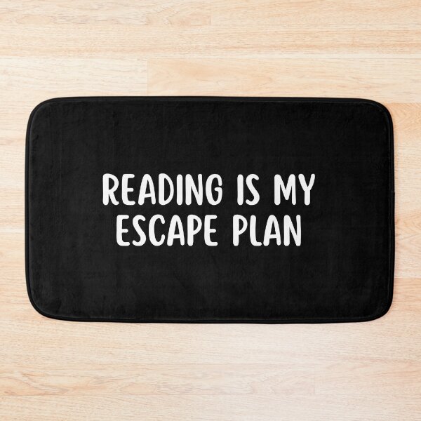 Item preview, reading is my escape plan designed and sold by TomorrowQuotes.