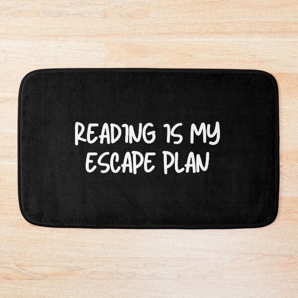 Item preview, reading is my escape plan designed and sold by TomorrowQuotes.