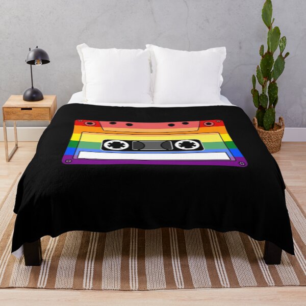 Item preview, Rainbow Pride Flag Customizable Cassette Tape designed and sold by everything4eva.