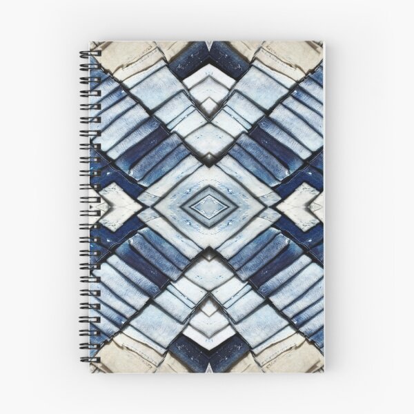 Item preview, Geometric Folded Acid Wash Stretch Denim designed and sold by weirdAffect.