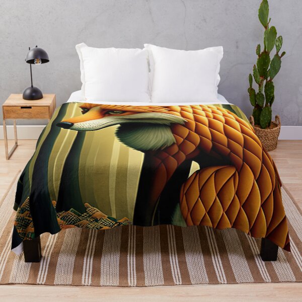 Item preview, Fox in a forest art deco designed and sold by RK - Shop.