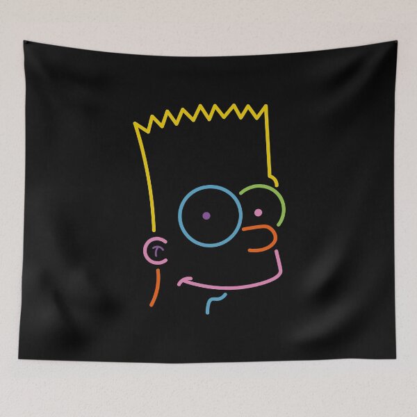 Item preview, bart color funny tee designed and sold by quickkaart.