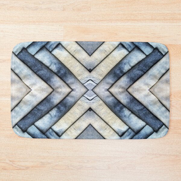 Item preview, Geometrically Folded Acid Wash Stretch Denim designed and sold by weirdAffect.