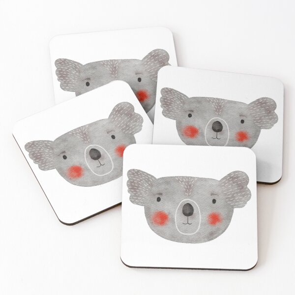 Item preview, Koala Koala Bear Bamboo Watercolor Cute Kids Design Baby Brother Sister designed and sold by DOM-Shop.