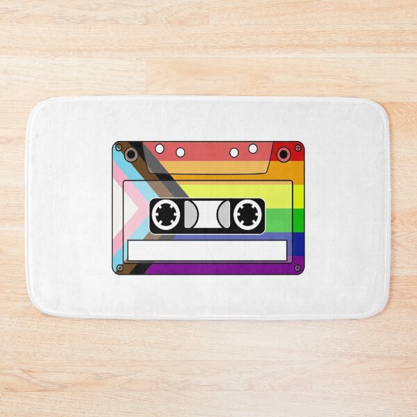Artikelvorschau, Progress Rainbow Pride Flag Anpassbares Kassettenband entworfen und verkauft von everything4eva.
