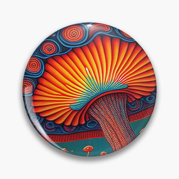 Artikelvorschau, Vibrierende psychedelische Pilzmalerei entworfen und verkauft von RK - Shop.
