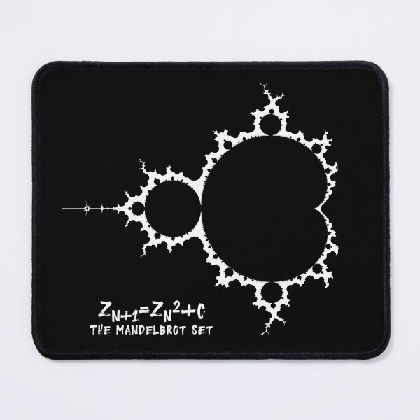 Item preview, Fractal apple man Mandelbrot designed and sold by catsandmore.