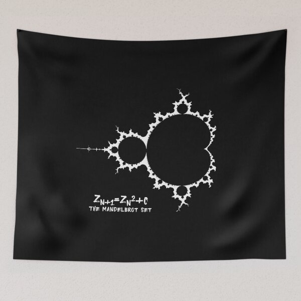 Item preview, Fractal apple man Mandelbrot designed and sold by catsandmore.