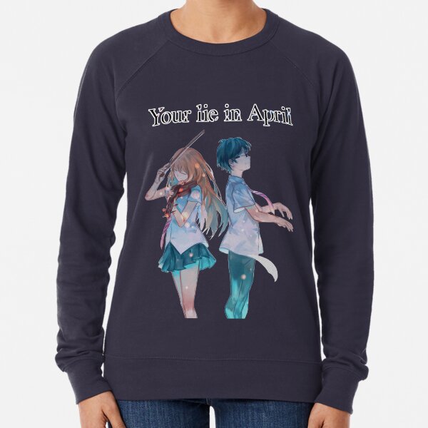Your lie in april sweatshirt online