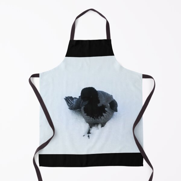 Item preview, Hooded Crow Walking in Deep Snow designed and sold by Taina Sohlman.