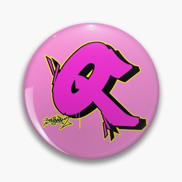 Item preview, PINK LETTER Q BY ESONE URBAN GRAFFITI STREET STYLE  designed and sold by GraffitiBomberZ.