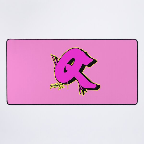 Item preview, PINK LETTER Q BY ESONE URBAN GRAFFITI STREET STYLE  designed and sold by GraffitiBomberZ.