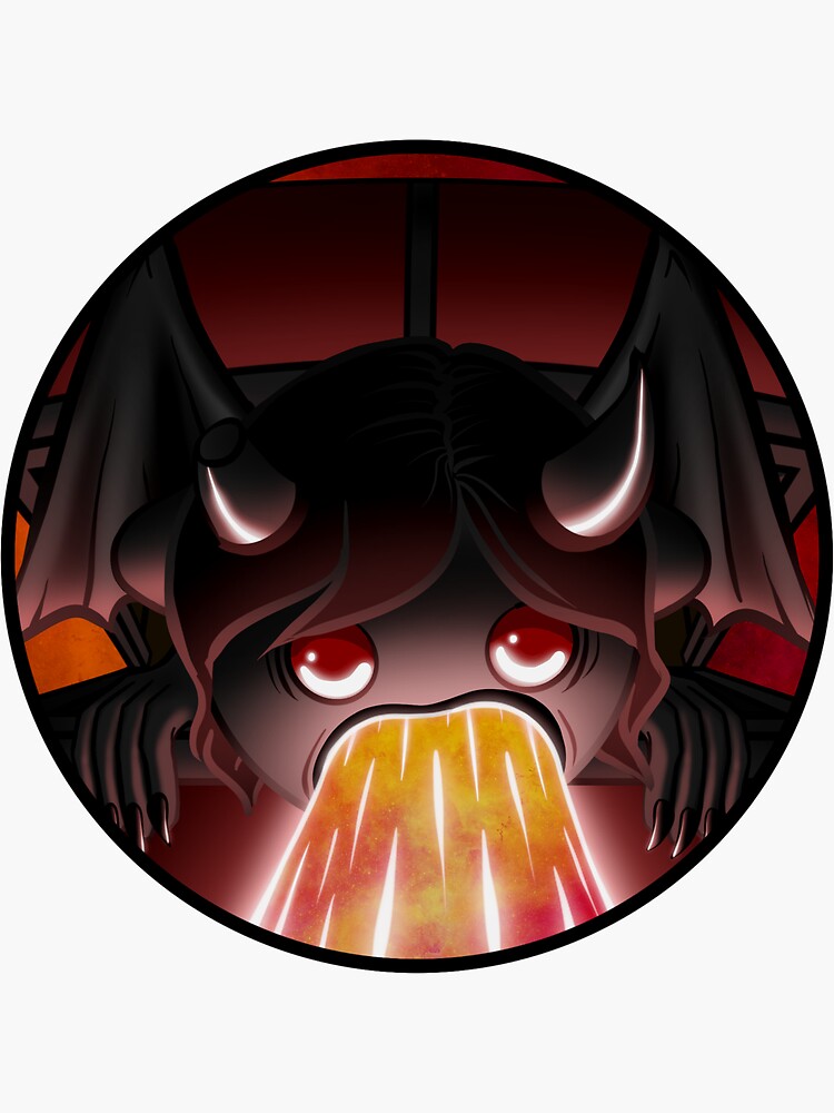 "Azazel Red Chest The Binding of Isaac" Sticker for Sale by Stan0nyme Redbubble