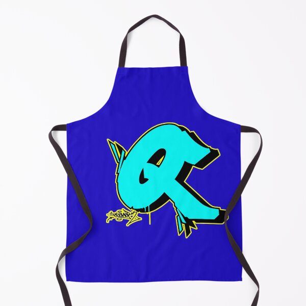 Item preview, BLUE LETTER Q BY ESONE URBAN GRAFFITI STREET STYLE designed and sold by GraffitiBomberZ.