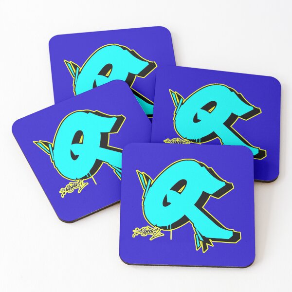 Item preview, BLUE LETTER Q BY ESONE URBAN GRAFFITI STREET STYLE  designed and sold by GraffitiBomberZ.