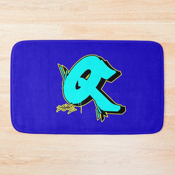 Item preview, BLUE LETTER Q BY ESONE URBAN GRAFFITI STREET STYLE  designed and sold by GraffitiBomberZ.