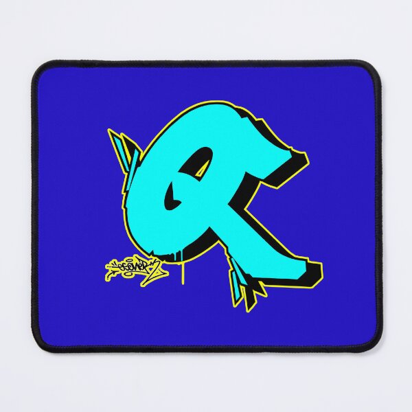 Item preview, BLUE LETTER Q BY ESONE URBAN GRAFFITI STREET STYLE designed and sold by GraffitiBomberZ.