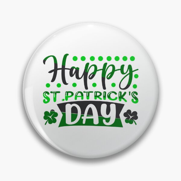 Item preview, Happy St. Patrick’s Day, green inscription designed and sold by HarriPaloma.